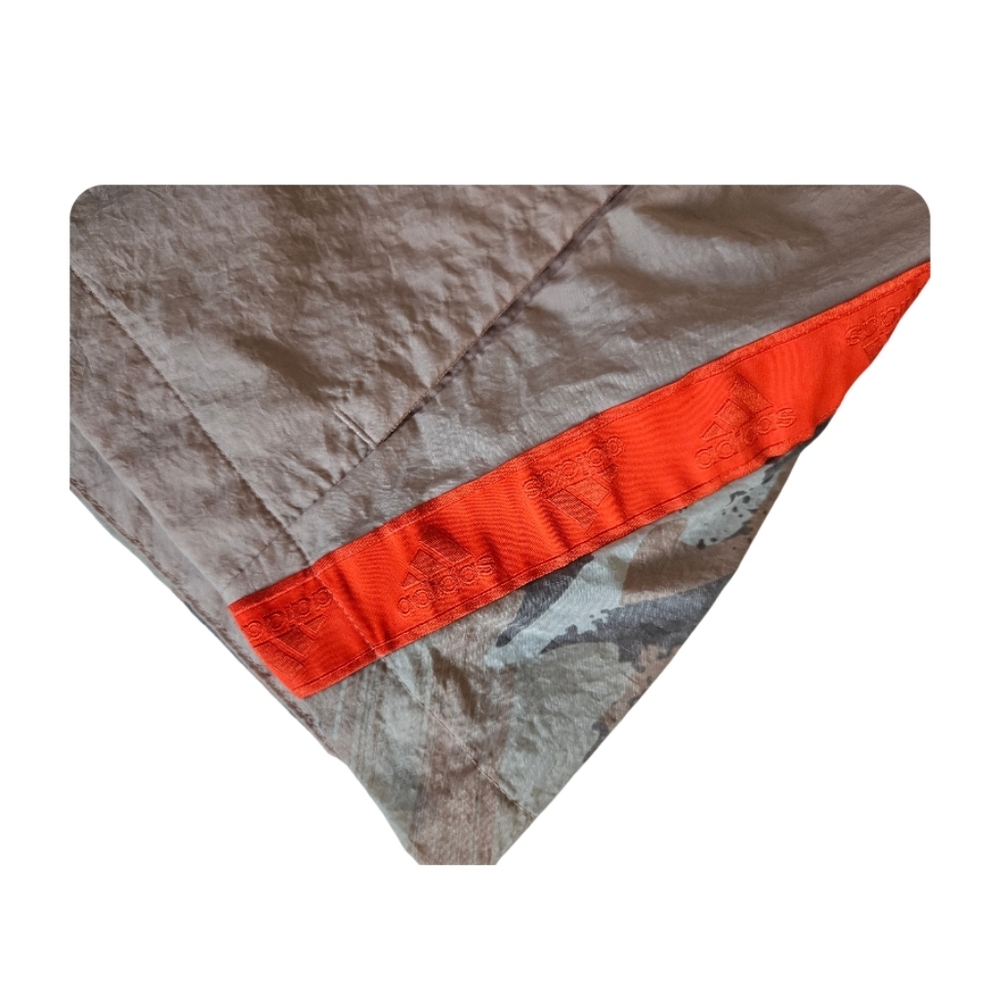 Adidas Women's Beige Windbreaker  Hooded Jacket - Picture 8 of 16